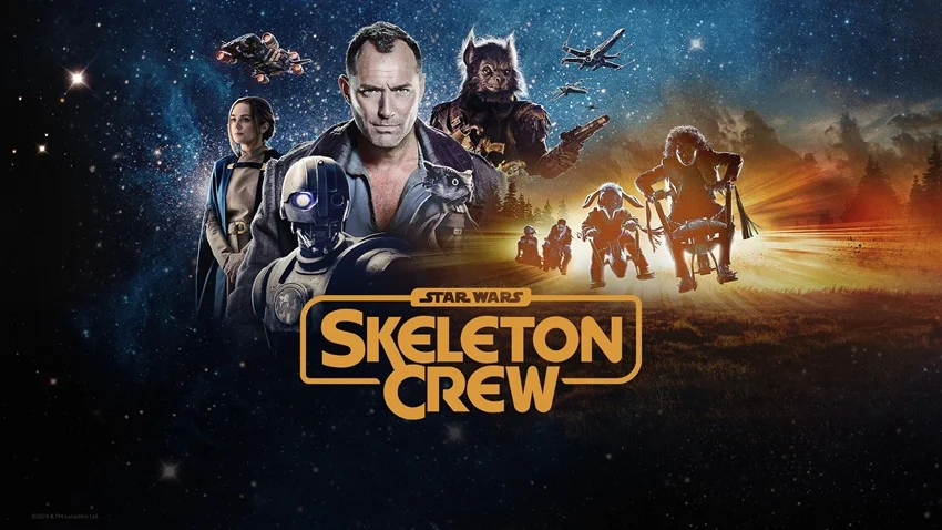 Download Star Wars: Skeleton Crew | 2024 | Season 1 Complete Dual Audio {Hindi-English} Web Series | 480p 720p 1080p