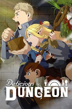 Download Delicious in Dungeon (Season 1) Multi Audio {Hindi-English-Japanese} Anime Series 480p 720p & 1080p WEB-DL