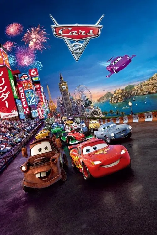 Download Cars 2 (2011) Blu-Ray Dual Audio {Hindi-English} 480p [250MB] | 720p [750MB] | 1080p [2.2GB]