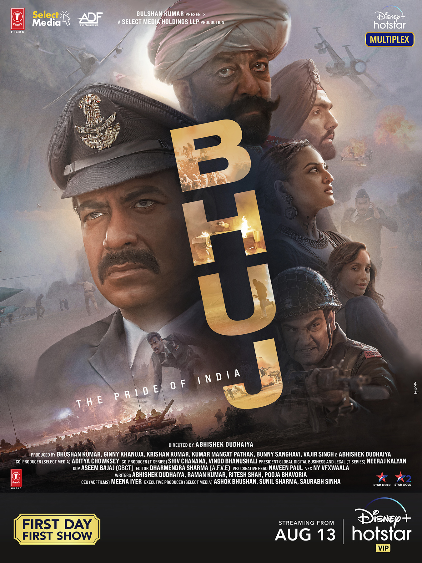 Bhuj: The Pride Of India – Official Trailer | Ajay D. Sonakshi S. Sanjay D. Ammy V.Nora F